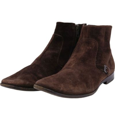 古着 トッズ TODS サイドジップ モンクストラップブーツ イタリア製 7 メンズ26.0cm相当 /saa011567 【中古】 【241011】 ss2503_30