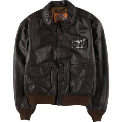古着 90～00年代 クーパー COOPER A-2タイプ レザーフライトジャケット USA製 メンズXL相当 /eaa538678 【中古】 【250416】