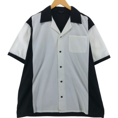 HILTON(ヒルトン) / ボウリングシャツ/80s/XL/コットン/YLW