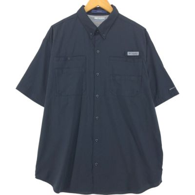 古着 コロンビア Columbia PFG ボタンダウン 長袖 フィッシング