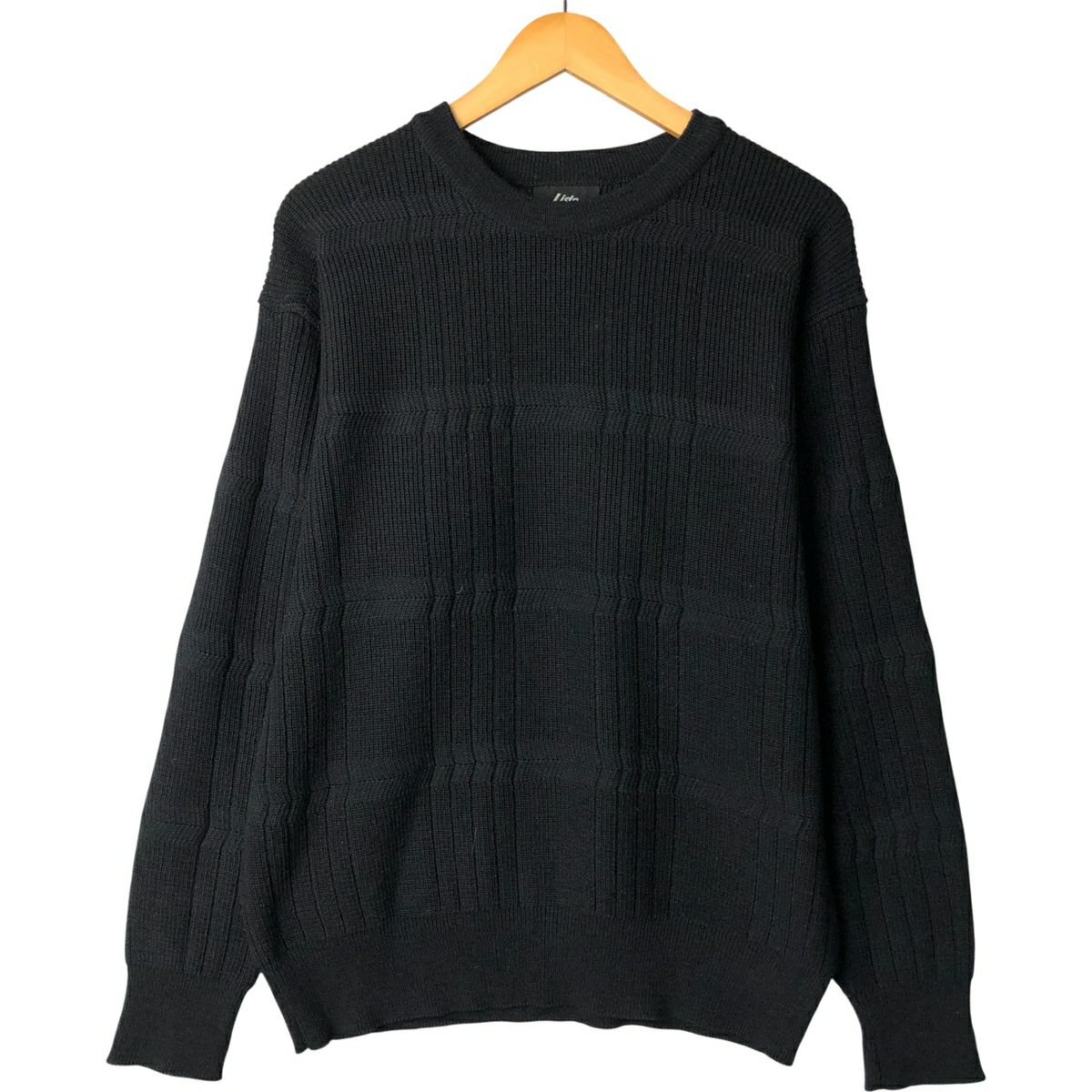 古着 70年代 キャンパス CAMPUS リブ編み アクリルニットカーディガン