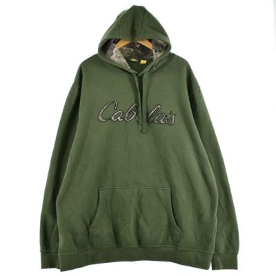 古着 カベラス Cabelas スウェットプルオーバーパーカー メンズXXL