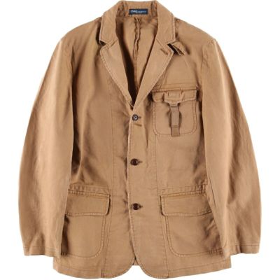 古着 ラルフローレン Ralph Lauren POLO by Ralph Lauren コットンテーラードジャケット メンズM相当 /eaa536814 【中古】 【250417】