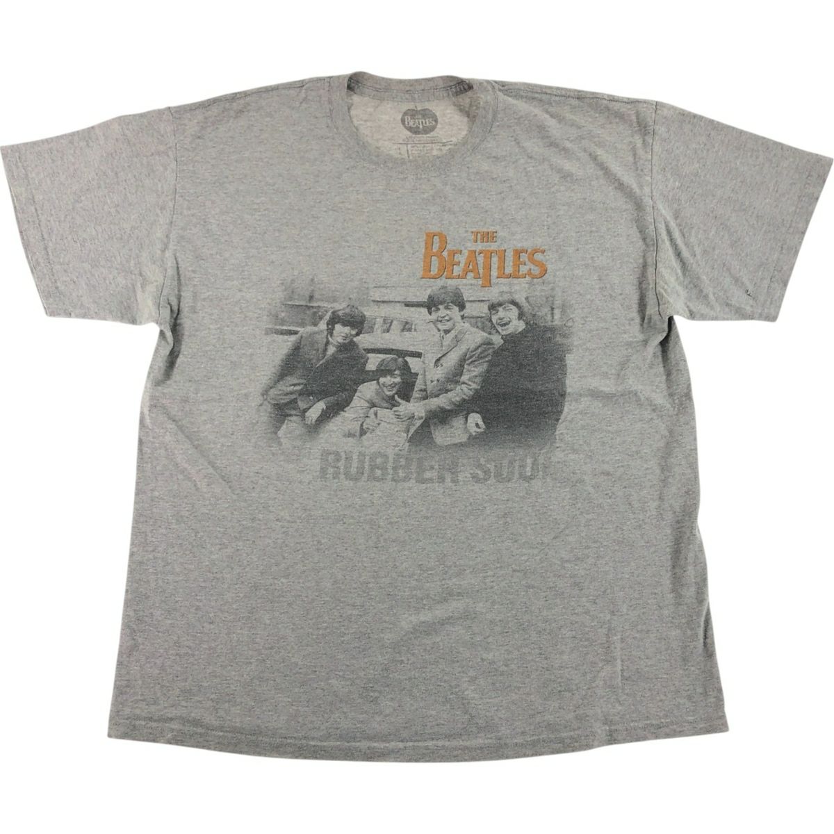 古着 THE BEATLES ビートルズ バンドTシャツ バンT メンズL相当  
