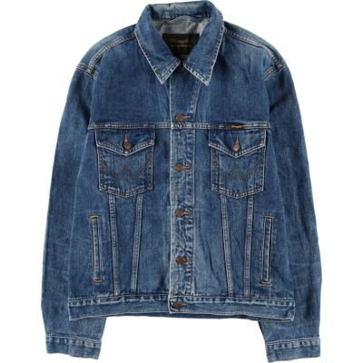 80s Wrangler デニムジャケット USA製 Size 44 ブランケット