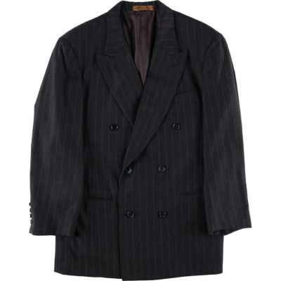 古着 エルメネジルドゼニア Ermenegildo Zegna ピークドラペル