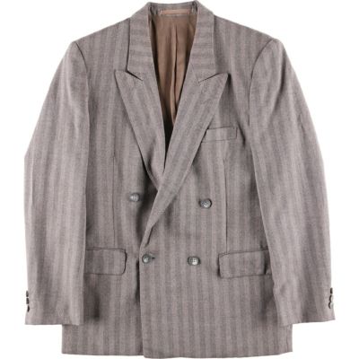 古着 ピエールカルダン Pierre Cardin ピークドラペル ダブル