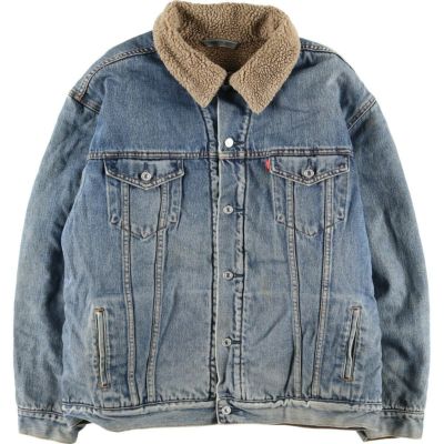 古着 リーバイス Levis 70502-3790 デニムボアジャケット メンズ 古着 リーバイス Levis 70502-3790 デニムボアジャケット メンズ