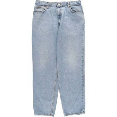 古着 90~00年代 カルバンクライン Calvin klein JEANS テーパードデニムパンツ メンズw32相当 /eaa539916 【中古】 【250418】