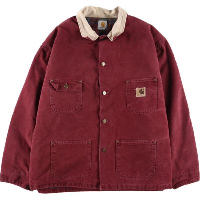 古着 80年代 カーハート Carhartt 総柄 ネイティブ柄 ダックワーク