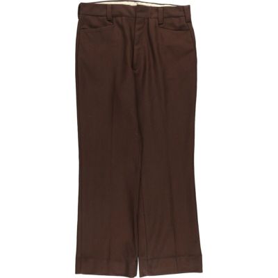 古着 70～80年代 ディッキーズ Dickies スラックスパンツ メンズw33相当 ヴィンテージ /eaa536318 【中古】 【250418】