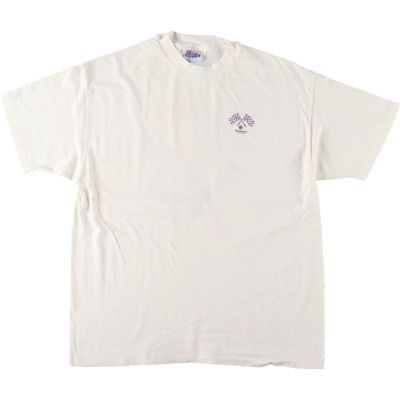 古着 90年代 ヘインズ Hanes BEEFY-T バックプリント プリントTシャツ USA製 メンズXL相当 ヴィンテージ /eaa539834 【中古】 【250419】