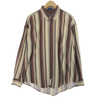 【Ralph Lauren】CHAPS 80s レザーベルト 黒 ストライプ $_12.JPG?set_id=880000500F