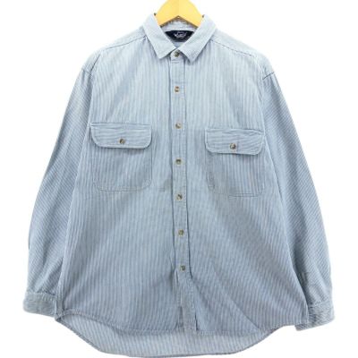 古着 80年代 ウールリッチ WOOL RICH 長袖 デニムシャツ メンズXL相当 ヴィンテージ /eaa539295 【中古】 【250419】