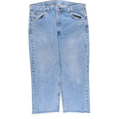 Carhartt ブルーデニム ストレートパンツ Carhartt ブルーデニム ストレートパンツ - メルカリ