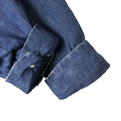 古着 70年代～ ラングラー Wrangler バットダイ デニムカバーオール