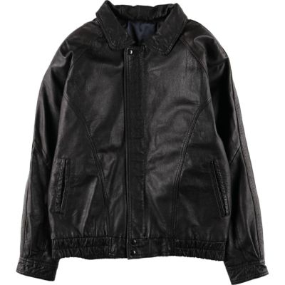 古着 ヴィンテージ スエード シングルライダースジャケット レザー ブルゾン M 古着 スエードレザーブルゾン メンズXL相当 ヴィンテージ