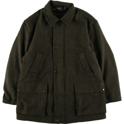 ラルフローレン Ralph Lauren ウールコート　古着 古着 80s Polo Ralph Lauren ライト ウール ダッフル コート S