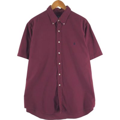 古着 ラルフローレン Ralph Lauren 半袖 ボタンダウンシャツ メンズXL相当 /eaa539499 【中古】 【250419】