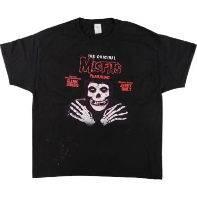 古着 ヘインズ Hanes MISFITS ミスフィッツ バンドTシャツ バンT メンズXL相当 /eaa538350 【中古】 【250419】