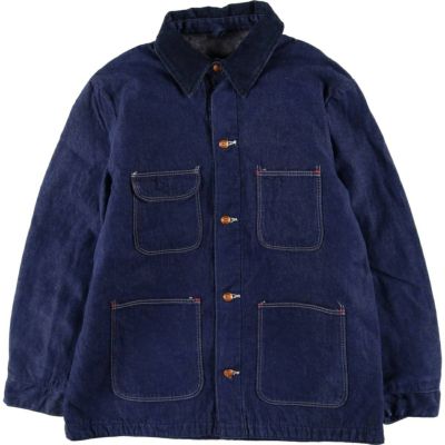 古着 70年代～ ラングラー Wrangler バットダイ デニムカバーオール