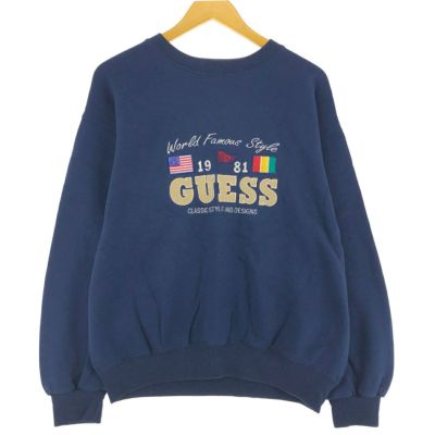Guess ゲス CL900115 307914 裏起毛 クルー ネック スウェット