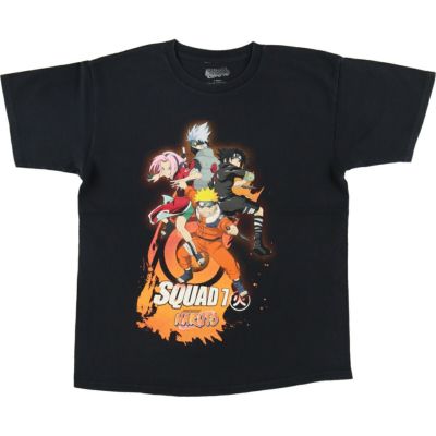 ナルト　ガーラ　アニメ　tシャツ 00's ナルト NARUTO 疾風伝 アニメ キャラクターtシャツ | 古着