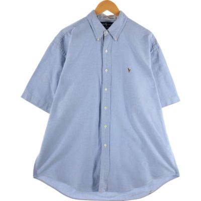 古着 ラルフローレン Ralph Lauren BLAIRE 半袖 ボタンダウン