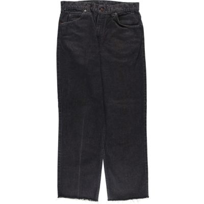 vintage Levi's ブラックストレートデニムパンツ Levi's 90s USA製 Levi'sリーバイス 501 ブラック デニムパンツ