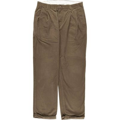 古着 90年代 ジョスエーバンク JOS.A.BANK ツータック ウールパンツ