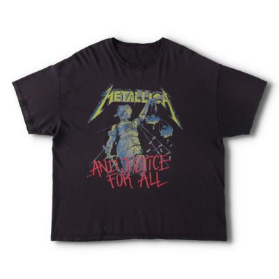 古着 00年代 METALLICA メタリカ AND JUSTICE FOR ALL バンドTシャツ バンT メンズXL相当 /evb010872 【中古】 【250413】 【V2504】