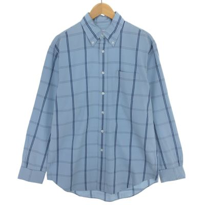 古着 ブルックスブラザーズ Brooks Brothers Est.1818 長袖 ボタンダウンチェックシャツ メンズM相当 /eaa493461 【中古】 【241014】