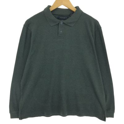 古着 AXIST 長袖 ストライプ ポロシャツ メンズL相当 /eaa437704 【中古】 【241014】