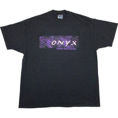 古着 90年代 ヘインズ Hanes BEEFY-T アドバタイジングTシャツ USA製 メンズXL相当 ヴィンテージ /eaa539826 【中古】 【250420】