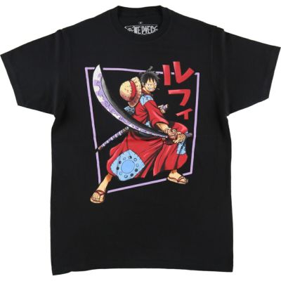 古着 ONE PIECE ワンピース バックプリント キャラクタープリントT