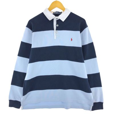 Ralph Lauren 【美品】1点限定！ラガーシャツ長袖ビッグポニーメンズS 限定1点！【美品】Ralph Lauren ラガーシャツ長袖ビッグポニー