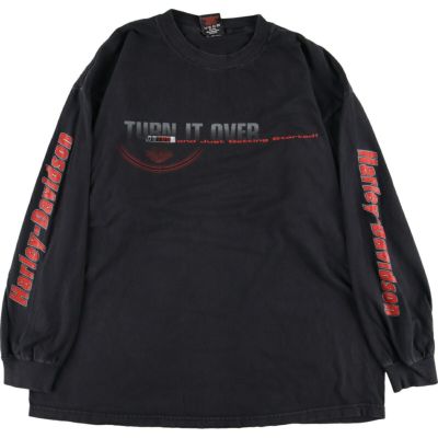 古着 ステューシー stussy 両面プリント 袖プリント ロングTシャツ