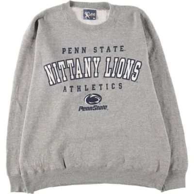 【関税込み】Etudes グレー Story スウェットシャツ 古着 90年代 リー Lee SPORT PENN STAET ペンシルバニア州立大学