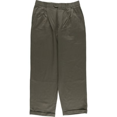 古着 ヒューゴボス HUGO BOSS ワンタック ウールパンツ 古着 ヒューゴボス HUGO BOSS ワンタック ウールパンツ