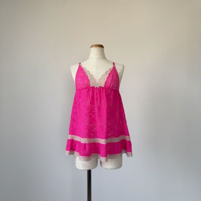 古着 VICTORIAS SECRET 花柄 シースルー ランジェリー キャミソール レディースM相当 /eaa538127 【中古】 【250421】 【Elulu/エルル】