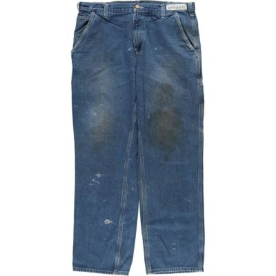古着 カーハート Carhartt Dungaree Fit デニムペインターパンツ