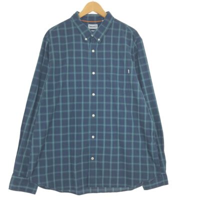 古着 ティンバーランド Timberland 長袖 ボタンダウンチェックシャツ メンズXXL /eaa442372 【中古】 【240505】 ss2501_10