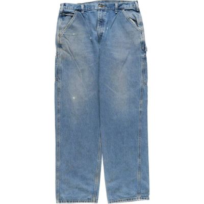 古着 カーハート Carhartt RELAXED FIT ダブルニー カットオフ
