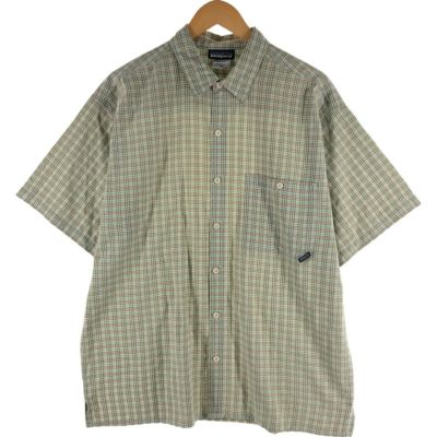 古着 00年代 パタゴニア Patagonia 52997S5 チェック柄 半袖