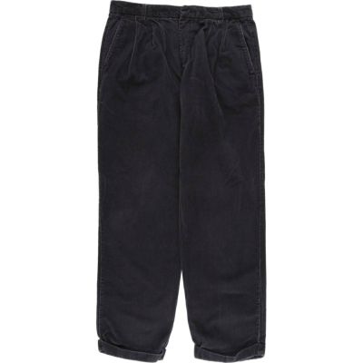 古着 DOCKERS CLASS A ツータック コーデュロイパンツ メンズw36