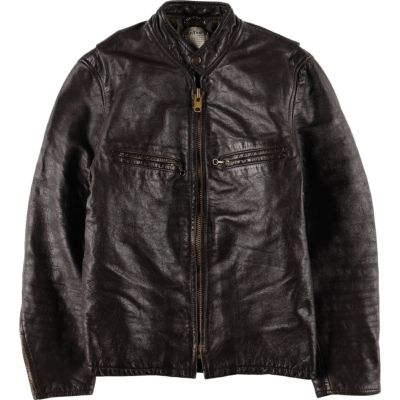 古着 ザラ Zara TRF Leather Collection レザーブルゾンタイプ レザー