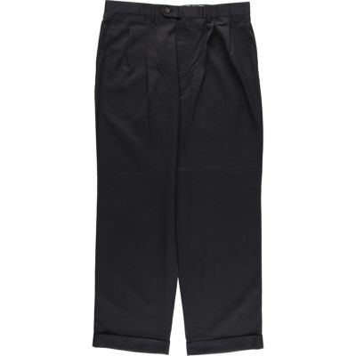 古着 ラルフローレン Ralph Lauren チェック柄 ツータック スラックスパンツ メンズw34相当 /eaa490989 【中古】 【241018】