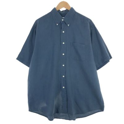 【送料無料】Brooks Brothersのボタンダウン半袖ポロシャツ　Lサイズ BROOKS BROTHERS シャツ オンラインストア限定ポリエステル GF