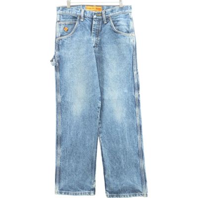 古着 ラングラー Wrangler FR RUGGED WORKWEAR デニムペインターパンツ