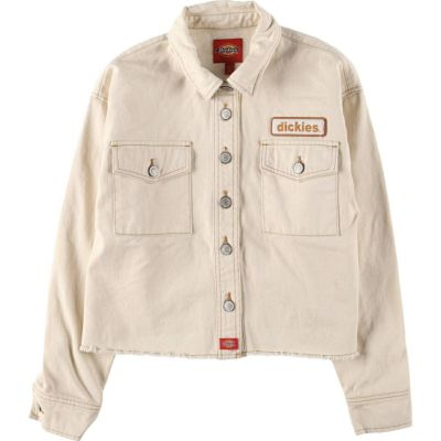 古着 ディッキーズ Dickies クロップド丈 ワークジャケット レディースS相当 /eaa541486 【中古】 【250422】 【Elulu/エルル】